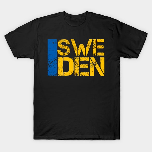 Sweden T-Shirt by Mila46